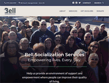 Tablet Screenshot of bellsocialization.com